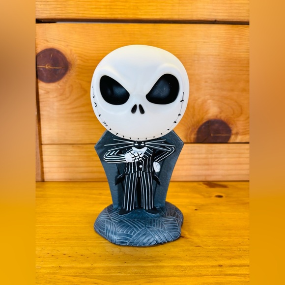Disney The Nightmare Before Christmas Jack Skellington Bank Statue - Picture 1 of 7